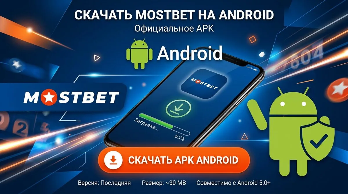 Скачать Mostbet APK на Android